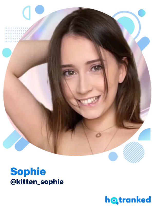 natural smile from Sophie with brown hair